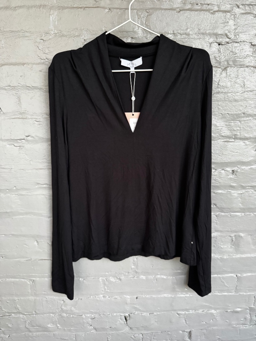 Black Long Sleeve - Pearl by Lela Rose